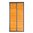 LOT Clôture Toscana 90x180 cm + Poteaux Werth-Holz Toscana