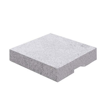 Dalle de granit 55 kg gris 50 x 50 x 8cm